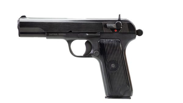 m57a pistol blued alloy steel left angle