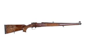 engraved bolt action rifle Mauser m 85 exclusive