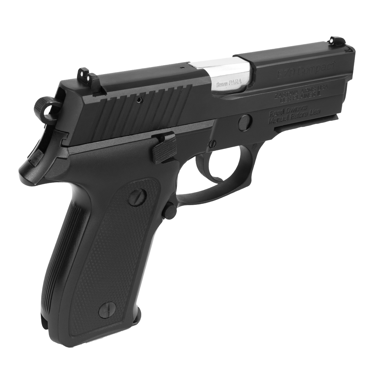 ez9 pistol compact left angled