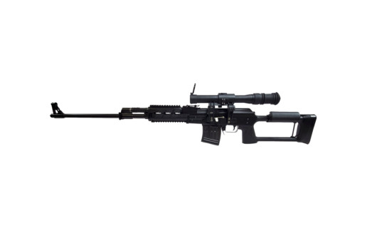 M91 Sniper rifle blued left angle