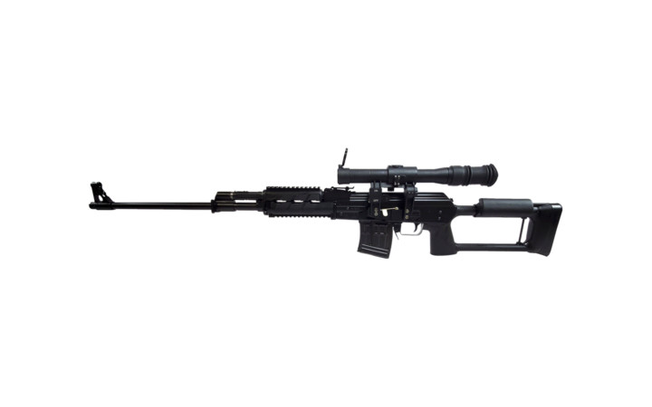 M91 Sniper rifle blued left angle