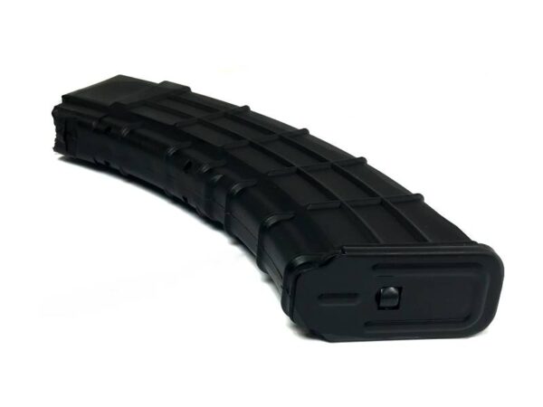 polymer 7.62x39mm magazine bottom steel plate alt angle view