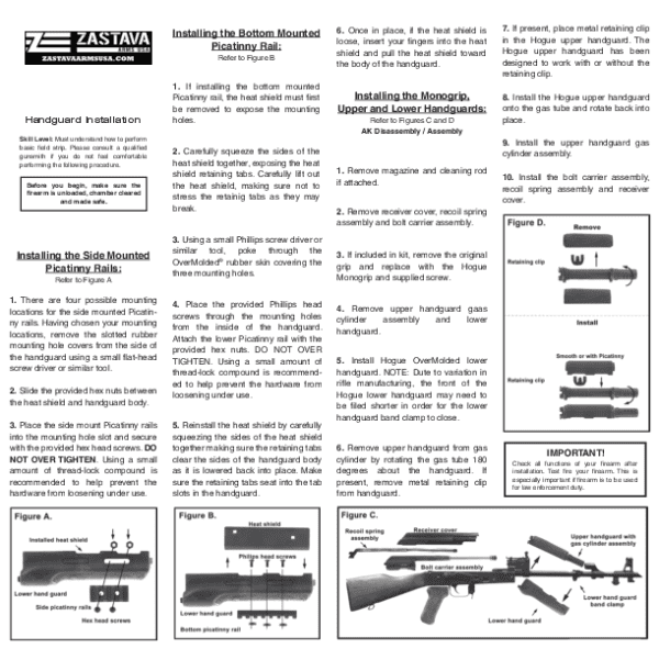 Polymer Furniture ZPAPM70 Semi-Automatic Sporting Rifle - Image 7