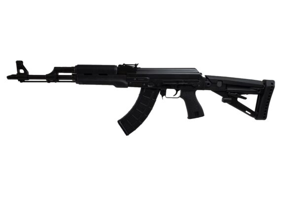 black ak zpap zastava m70 7.62x39mm polymer furniture left angle