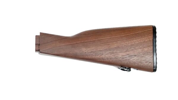walnut butt stock left angle