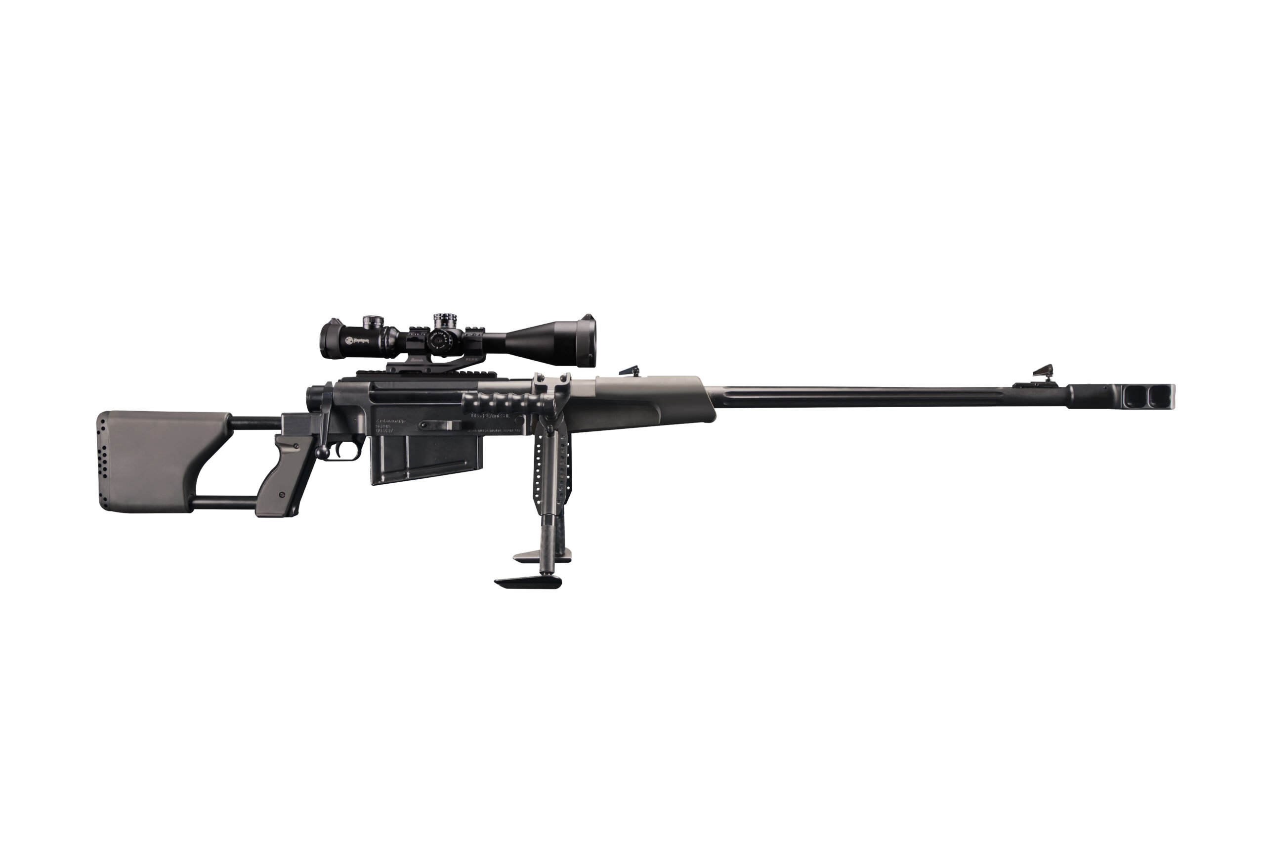 Sniper Rifle 50 Bmg Cal Stock Photo - Download Image Now - Number