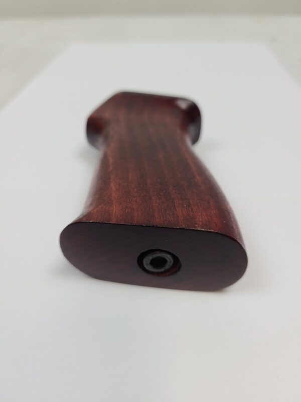 Serbian Red Wooden Pistol Grip Blem - Image 2