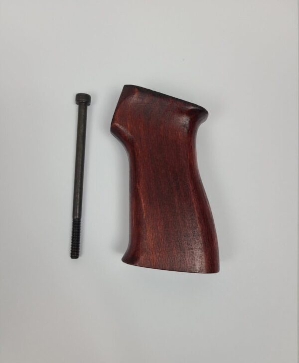 Serbian Red Wooden Pistol Grip Blem
