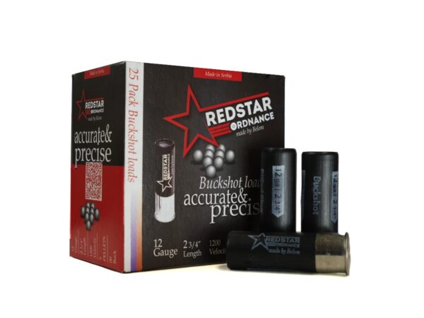 RedStar Ordnance 12 Gauge 9 Pellet 2 3/4 in Shotgun Ammunition