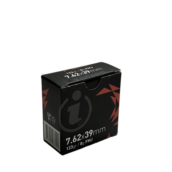 120rd of Igman 7.62×39 Brass Cased 123gr Ammo