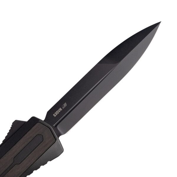 ZASTAVA A7 OTF TACTICAL BLACK KNIFE