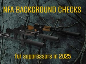 background check for suppressors