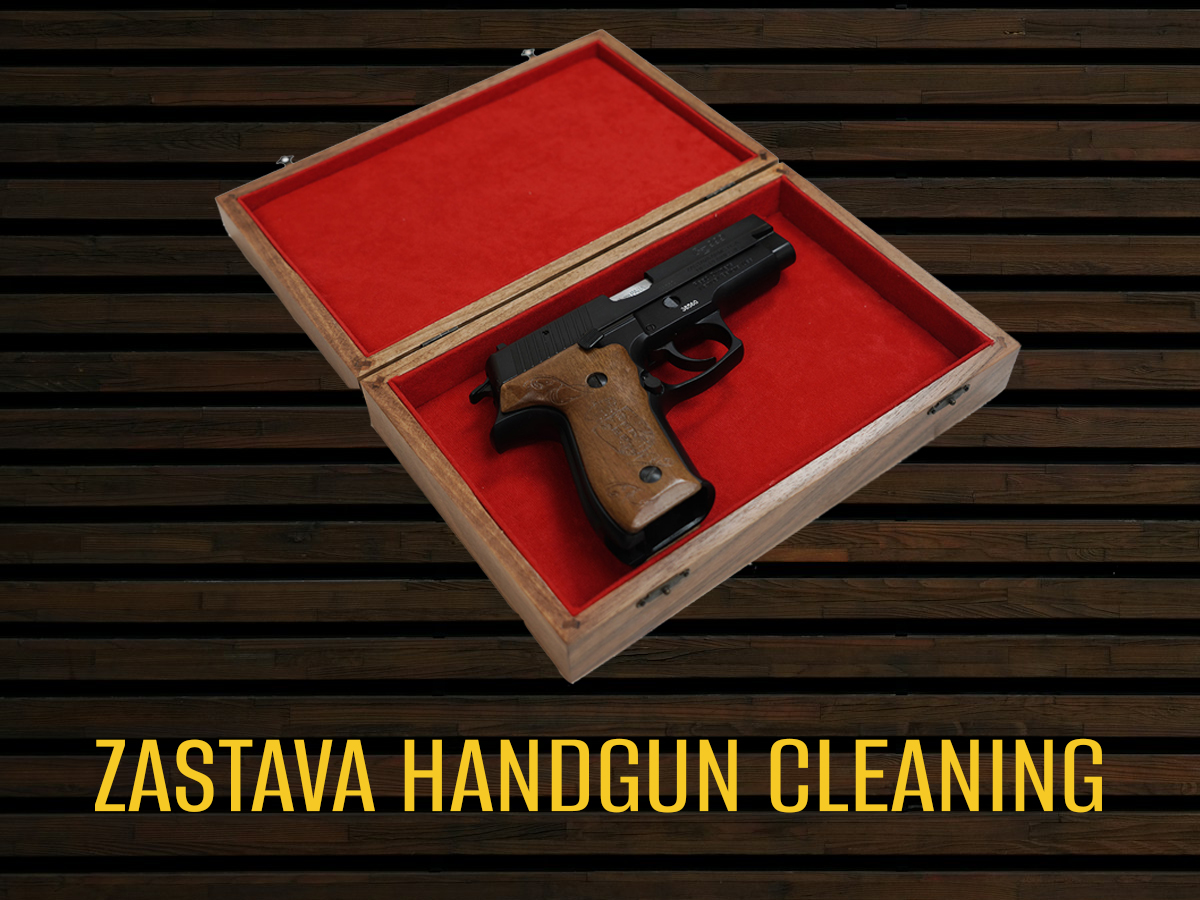 Zastava handgun cleaning made simple: learn compact tools and a practical routine that covers both range and carry use, with Zastava Arms USA parts, mags, holsters, and cleaner options.