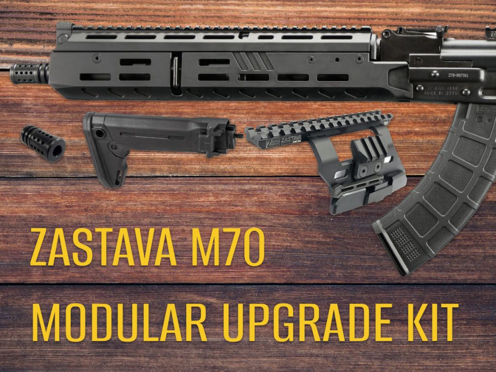 Upgrade your rifle with the Zastava M70 modular upgrade kit from ZastavaArms USA. Learn what comes in the kit, compatibility details, and why this bundle offers a smart M70 upgrade path.