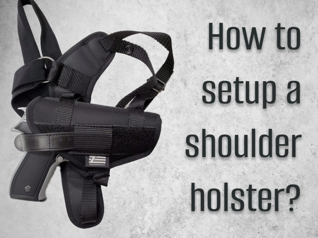 How to set up a shoulder holster the safe way with Zastava Arms tips on fit, retention, draw access, and factory-fit holster options.