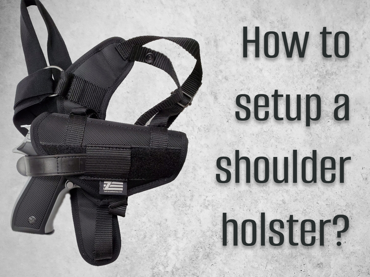 How to set up a shoulder holster the safe way with Zastava Arms tips on fit, retention, draw access, and factory-fit holster options.